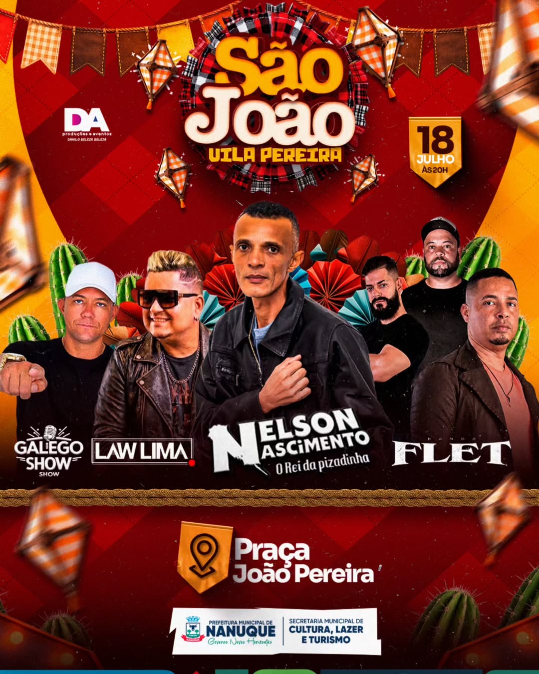 🎉🌽 Vem aí o São João da Vila Pereira!